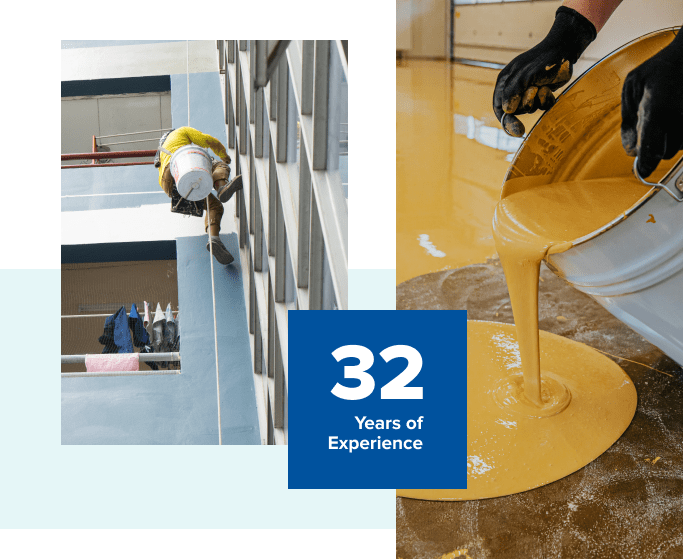 professional painting service image collage