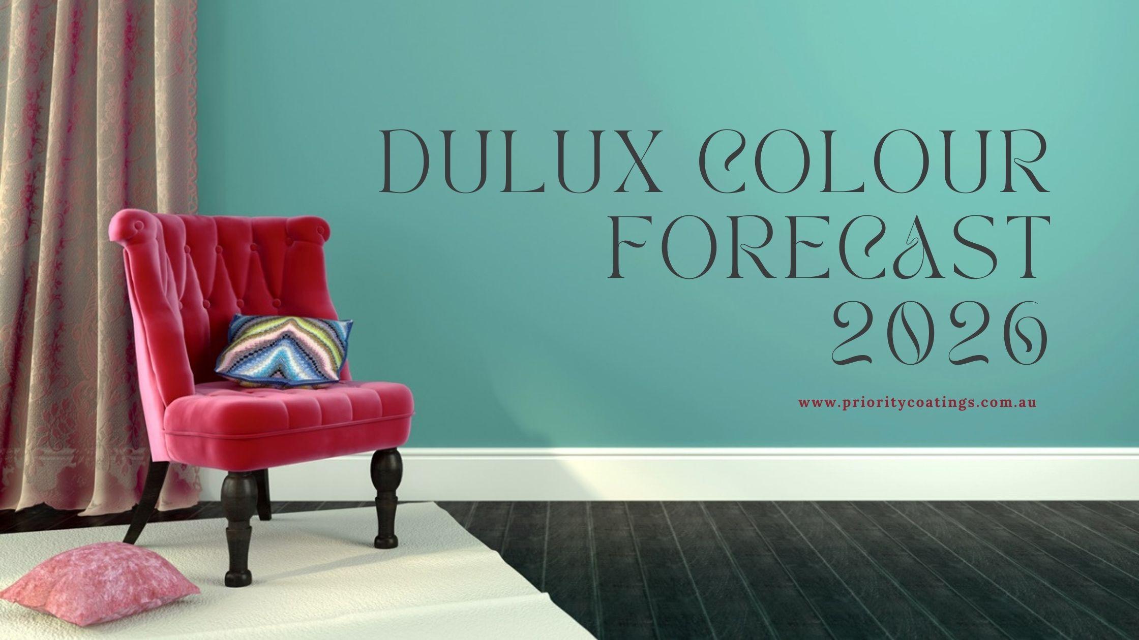 Dulux Colour Forecast for 2026