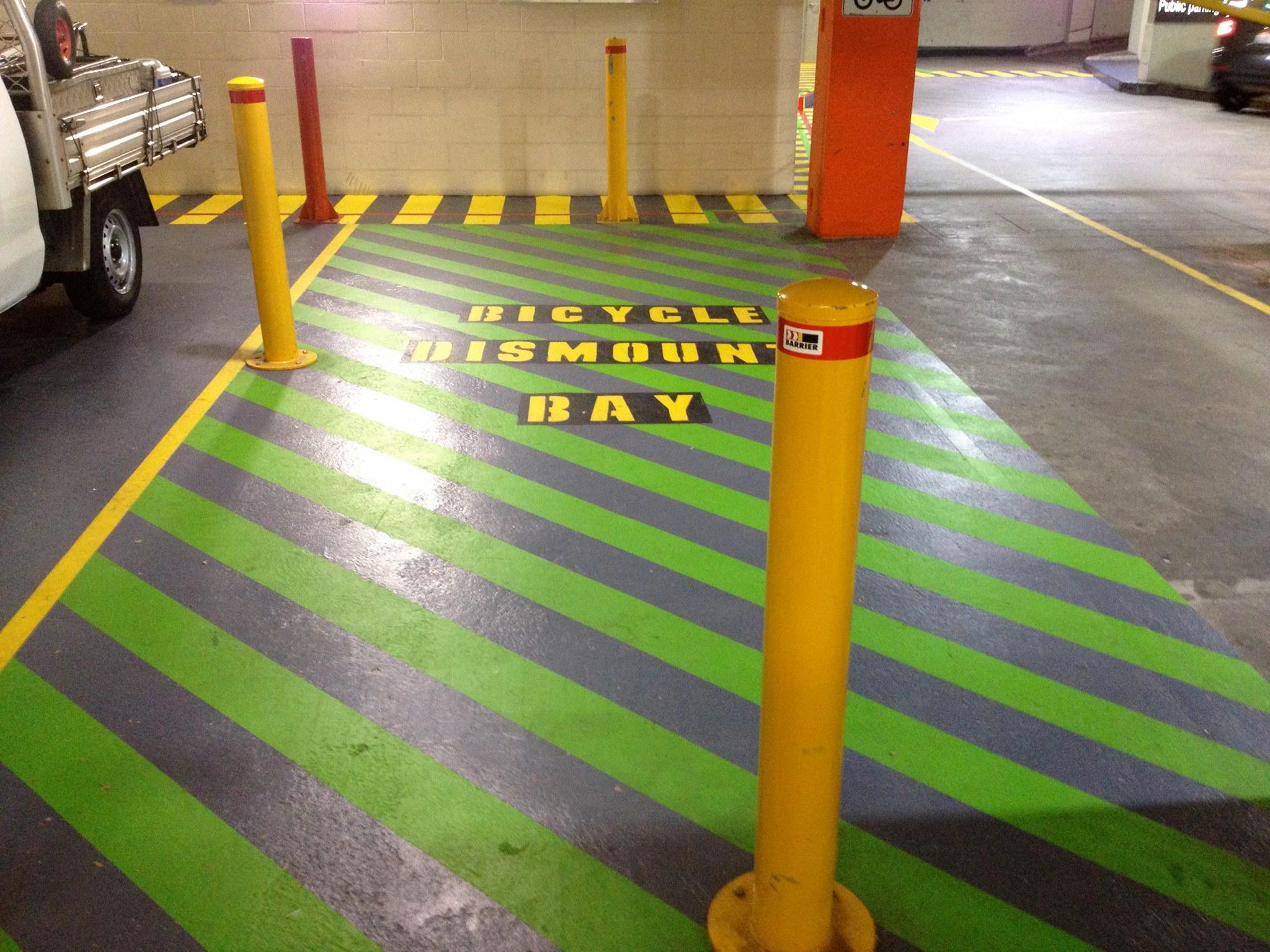 proper line marking