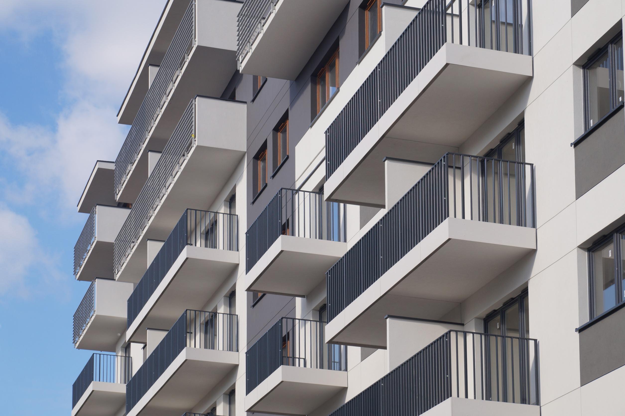 Commercial property painting project