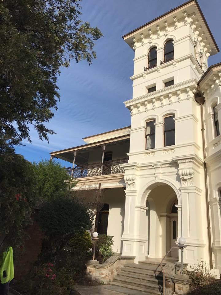 Lead paint removal and repainting project