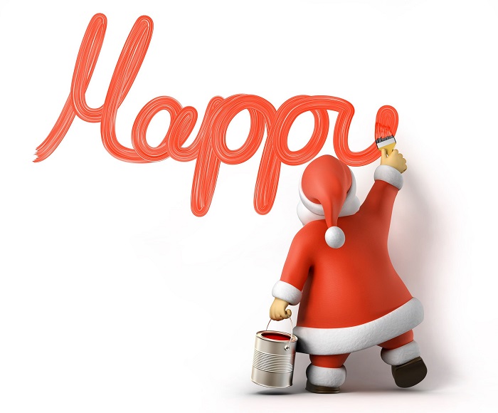 residential touch-up in christmas