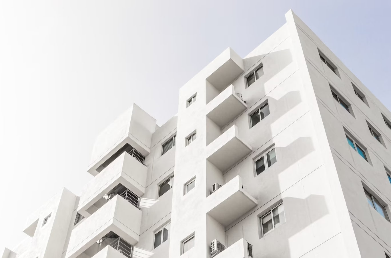 white commercial building Sydney