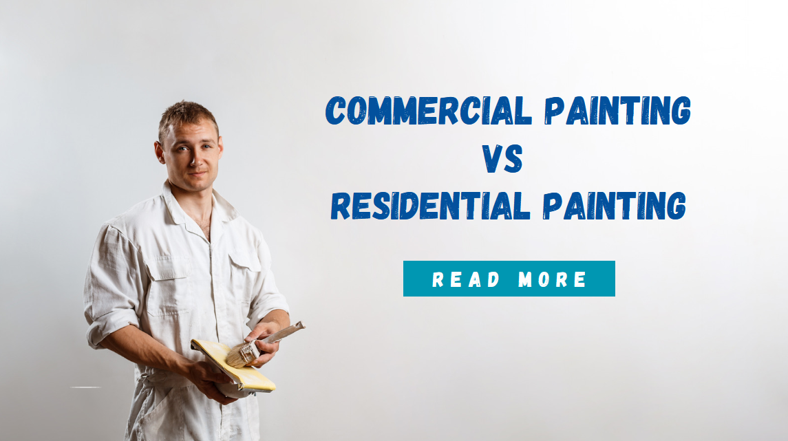 commercial vs residential painting blog banner