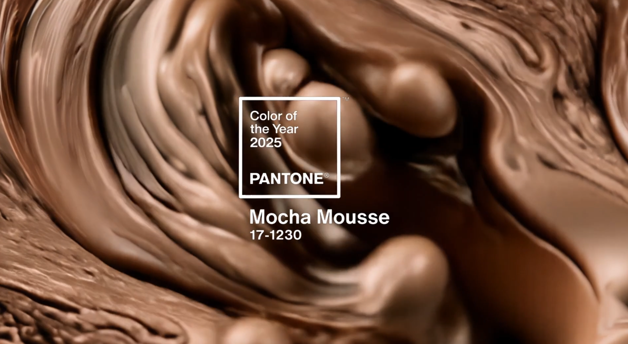 Pantone colour 2025 mocha mousse