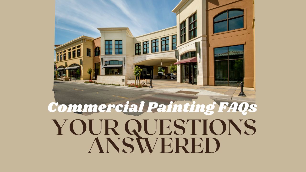 Commercial painting FAQ blog banner